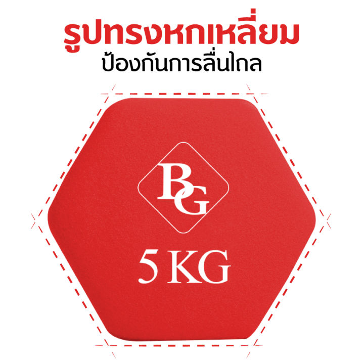 giocoso-dumbbell-ดัมเบลยาง-แพ็คคู่-3-kg-2pcs-รุ่น-q304