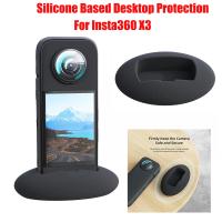 For Insta360 X3 Silicone Based Desktop Protection for Insta360 X3 Panoramic Action Camera Accessories Silicone Base High Quality