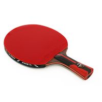 BOER Table Tennis Rackets 6 Stars Ayous 5 2 Layers Wood Structure with Racket bag 7.6