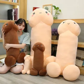 Long Cotton Funny Dick Doll Plush Penis Toy Soft Stuffed Sleeping