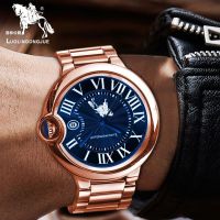 Authentic balloon high-grade handsome tide hollow-out waterproof automatic mechanical watch fashion men the tourbillon calendar table --nb230711❦□✥