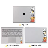 Laptop Skins for Surface Laptop 5/3/4 13.5 15 cartoon pattern Vinyl Sticker Book 2 13.5 15 inch Full Protective 2022 new