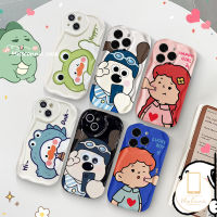 MissConnie เคสคู่เป็ดชานมน่ารักสำหรับ Oppo A15 A17k A54s,A57,A16s,A5 A55 A96 A1k A95 A17 A16 A5s A53 3D ขอบโค้งมน