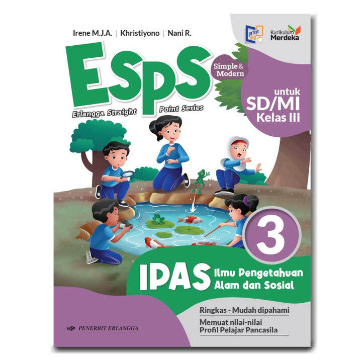 Buku ESPS IPAS Kelas 3 SD Kurikulum Merdeka | Lazada Indonesia