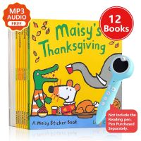 12 Books นิทานภาษาอังกฤษ หนังสือภาษาอังกฤษสำหรับเด็ก Maisy Swim Bag Wave Mice Mouse English Picture Books Sticker Books