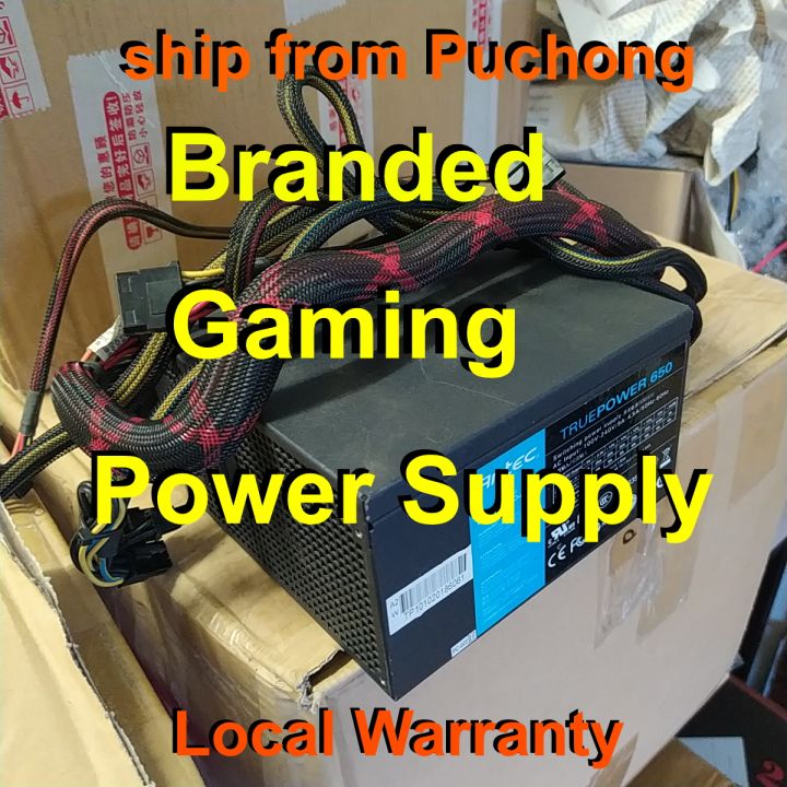 Gaming power supply 450 500 550 600 650 700 750 watt 80+ Gold silver bronze.(used) |