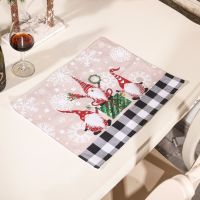 Table Place Mat Placemat Pad Christmas Style Decoration For Home Kitchen Dining Room TSH Shop