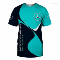 New！2023！Mercedes AMG A C CLS E GLA TOP 3D Printed T-shirt High quality products （Freeprinting of names）