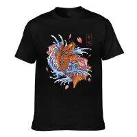 Koi Fish Yakuza Tattoo Japanese Art Mens Short Sleeve T-Shirt