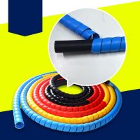 2meters 10mm Line Organizer Pipe Protection Spiral Wrap Winding Cable Wire Protector Cable Sleeve Cover Tube