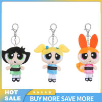 12cm Powerpuff Girls Plush Toys Cute Stuffed Cartoon Anime Character Plush Doll For Birthday Gifts