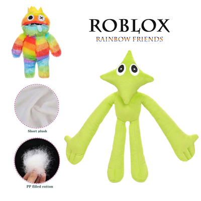 Roblox Rainbow Friends Blue Plush Toy Villain Soft Stuffed Doll Kids Gift Xmas