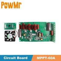 PowMr MPPT Solar Charge Controller 60A Circuit Board with Fan and Backlight LCD 12V 24V 36V 48V Solar Regulator Module Brand New