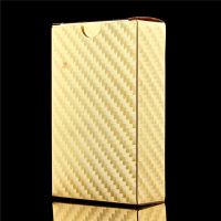 Quality Waterproof PVC Mosaic Plastic Gold Foil Playing Card Local Tyrants 24k Gold Plated Poker Magic Board Game Card