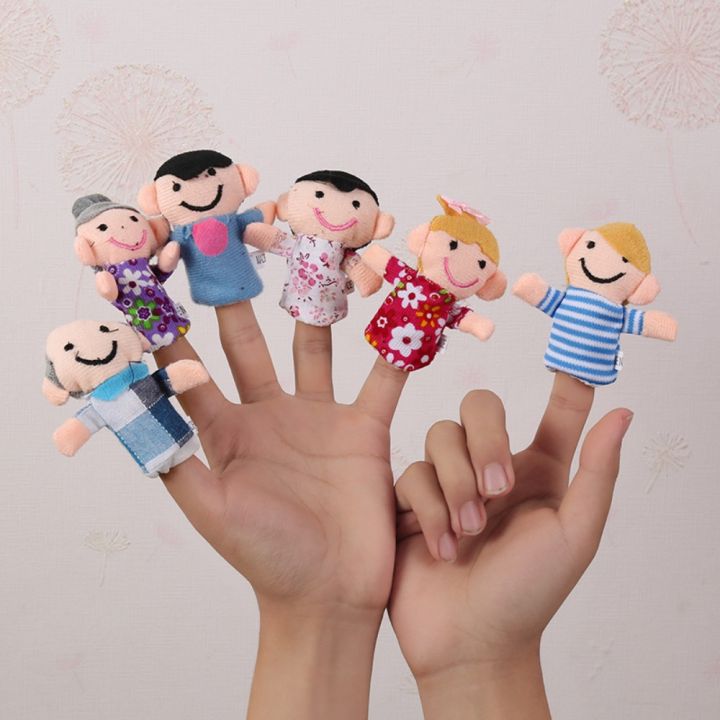 oak-6pcs-น่ารักน่ารักๆ-ตุ๊กตานิ้วมือเด็ก-การโต้ตอบระหว่างพ่อแม่และลูก-หนึ่งครอบครัว-ของเล่นเพื่อการศึกษาในยุคแรก-แฟชั่นสำหรับผู้หญิง-ตุ๊กตาการ์ตูน-ของเล่นตุ๊กตานิ้ว-เด็กๆเด็กๆ