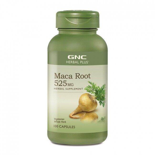 BUY 1 FREE 1!!! GNC Herbal Plus Whole Herb Maca Root (525mg x 100s)(EXP