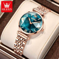 OLEVS 6642 Stainless Steel Band Fashion Watch For Women Waterproof Japan Quartz Women Wristwatch