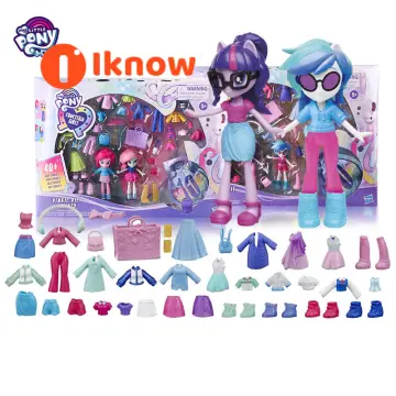 9pcs My Little Pony Equestria Girls Figures 12cm Monster High Dolls 