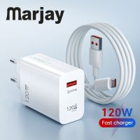 อะแดปเตอร์ชาร์จ USB 120W QC3.0 6A Type C สําหรับ Andiord