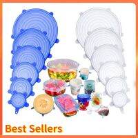 【cw】 Silicone Cover Stretch Lids Reusable Airtight Food Wrap Covers Keeping Bowl Stretchy Cookware 【hot】