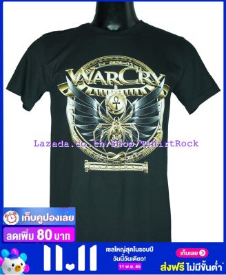 เสื้อวง WARCRY เสื้อยืดวงดนตรีร็อค เมทัล เสื้อร็อค  WAC1501 สินค้าในประเทศ