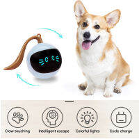 Auto Interactive Dog Ball ของเล่นไฟฟ้า USB ชาร์จ Self หมุนในร่ม Teaser Selfplay ของเล่นออกกำลังกายสำหรับสุนัขลูกสุนัข