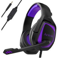 Anivia MH602 Gaming Headsets Wired Noise Reduction Over Ear Gaming Headphone with Microphone for Xbox One PC Laptop