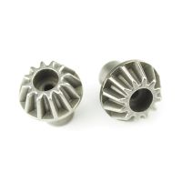 2PCS Metal 12T Gear Upgrade Accessories for Wltoys 144001 124019 124018 12428 12423 RC Car Spare Parts