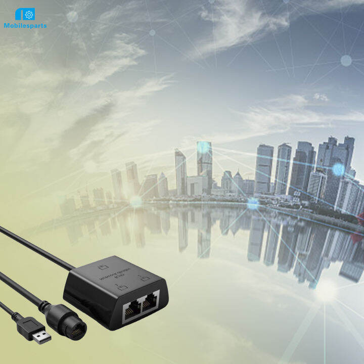 【Ship in 24 hours】 RJ45 Splitter 1 to 2 Cable Plug and Play