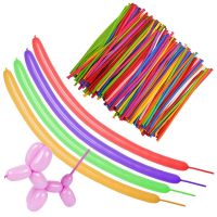 50/100 pcs Mix color 16cm/26cm balloon Wedding Birthday Party Decoration Magic Ballons Kids Assorted Latex Long toys RQX