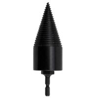 Hex Shank Firewood Splitter Machine Drill Wood Cone Reamer Punch Driver Drill Bit Split Drilling Tools 1 pcs