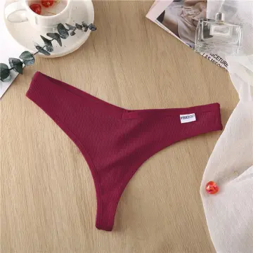 Sexy Ladies T- Back Thongs Breathable Cotton Spandex Women G-String - China  Underwear and Lingerie price
