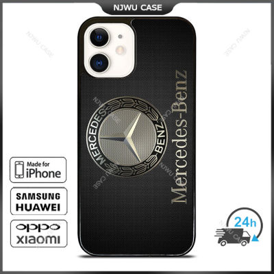 M Benz Car Phone Case for iPhone 14 Pro Max / iPhone 13 Pro Max / iPhone 12 Pro Max / XS Max / Samsung Galaxy Note 10 Plus / S22 Ultra / S21 Plus Anti-fall Protective Case Cover