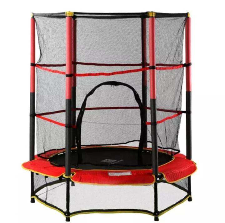 แทรมโพลีนสำหรับกระโดดเล่น-หรือออกกำลังกาย-ขนาด-140-x-165-cm-trampoline-jump