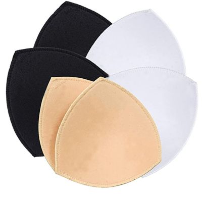 3 Pair Sexy Removable Of Sports Bra Pads Bikini And Underwear Sponge Inserts Foam Push-Up Bra Pads For Swimsuit Underwear Bikini