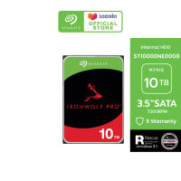 SEAGATE IRONWOLF PRO NAS HDD ST10000NE000 / 10TB / 3.5" / 7200RPM / C/256MB / SATA 6GB/s (ฮาร์ดดิสก์) *ฟรีบริการกู้ข้อมูล