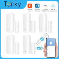 10pcsTuya WiFi Door Sensor Open/Close Detector Window Door Sensor APP Remote Control Alarm Smartlife Support Alexa Google Home