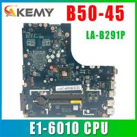 For Lenovo Ideapad B50-45 N50-45 Laptop Motherboard ZAWBA/ZAWBB LA-B291P Mainboard With AMD E1 CPU Note Books Pads