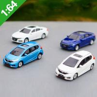 Original Box 1:64 HONDA FIT VEZEL ACCORD ODYSSEY CRIDER BREEZE Alloy Car Static Metal Model Vehicles For Collectibles Gift Die-Cast Vehicles