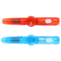 LED Spinning Pen Ball Pen Fidget Spinner Hand Top Glow In Dark Light EDC Stress Relief Toys Kids Toy Gift School Supplies