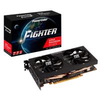 สุดคุ้ม !!AMD RX 6600/8GB POWER COLOR FIGHTER (D6) ประกัน SVOA  EXP. 18-11-2024 ครบกล่อง