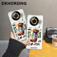 DKHORSING เคสใส่โทรศัพท์สำหรับ Realme 11 / 11 Pro / 11 Pro + เค้กกาแฟลายเคสมือถือใส Realme11ฝาหลังกันกระแทก Pro