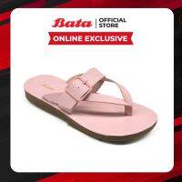 Online Exclusive Bata บาจา รองเท้าแตะลำลอง รองเท้าแฟชั่น ดีไซน์เก๋ สำหรับผู้หญิง รุ่น CAROL สีชมพู 5805045 สีดำ 5806045 สีน้ำเงิน 5809045