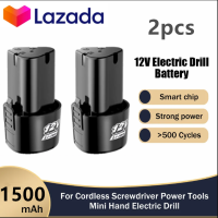 2pcs แบตสว่านไร้สาย แบตเตอรี่12v แบตเตอรี่สว่านไร้สาย แบต 12vลิเธียม ถ่านสว่านไฟฟ้า ถ่านสว่านไร้สาย แบตสว่าน ใช้กับสว่าน/เครื่องสั่นกระเบื้อง/เครื่องตัดหญ้า และอื่น ๆ แบตเตอรี่ลิเธียม 12vแบตเตอรี่สว่าน ถ่านสว่านแบต12v แบตเตอรี่สวาน 12v battery