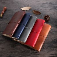Simple Multi-Function Ledger Book Multicolor Choose Retro Notebook PU Leather Diary Journals Planner Office Stationery Supplies