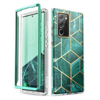 I-BLASON For Samsung Galaxy Note 20 Ultra Case 6.9"() Cosmo Full-Body Glitter Marble Cover WITHOUT Built-in Screen Protector