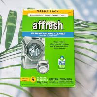 เม็ดทำความสะอาดเครื่องซักผ้า  Washing Machine Cleaner 5 or 6 Tablets (Affresh®) ขจัดสิ่งตกค้างที่สะสมอยู่ภายในเครื่องซักผ้า และกลิ่นไม่พึงประสงค์