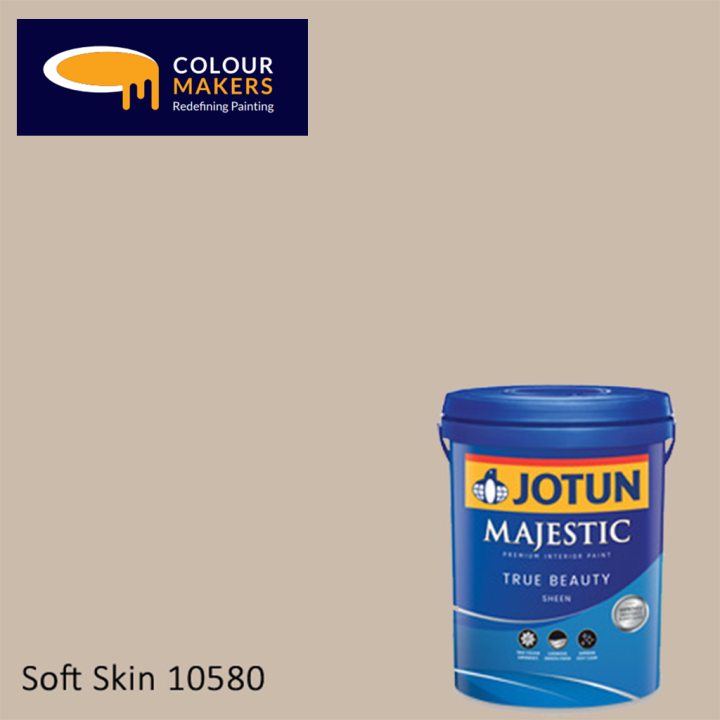 JOTUN MAJESTIC TRUE BEAUTY SHEEN 10580 SOFT SKIN 1L | Lazada