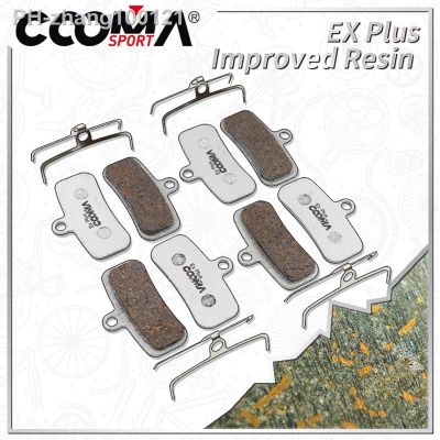 4 Pair Bicycle Disc Brake Pads for SHIMANO M8120 M7120 MT520 MT420 Saint M810 M820 ZEE M640 and Bengal; Alu-Alloy EX Plus