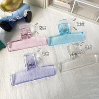 Transparent Acrylic Binder Clip Planner Clips Paper Clamp Organizer Office File Clamps Holder Stationery Decor School Supplies